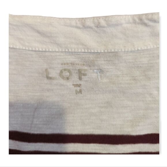 Ann Taylor Loft Striped Shirt - Picture 2 of 2